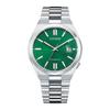 TSUYOSA Collection AUTOMATIC Men's Watch NJ0150-81X with Sapphire Crystal, Green and Silver, Overseas Model [Parallel Import]