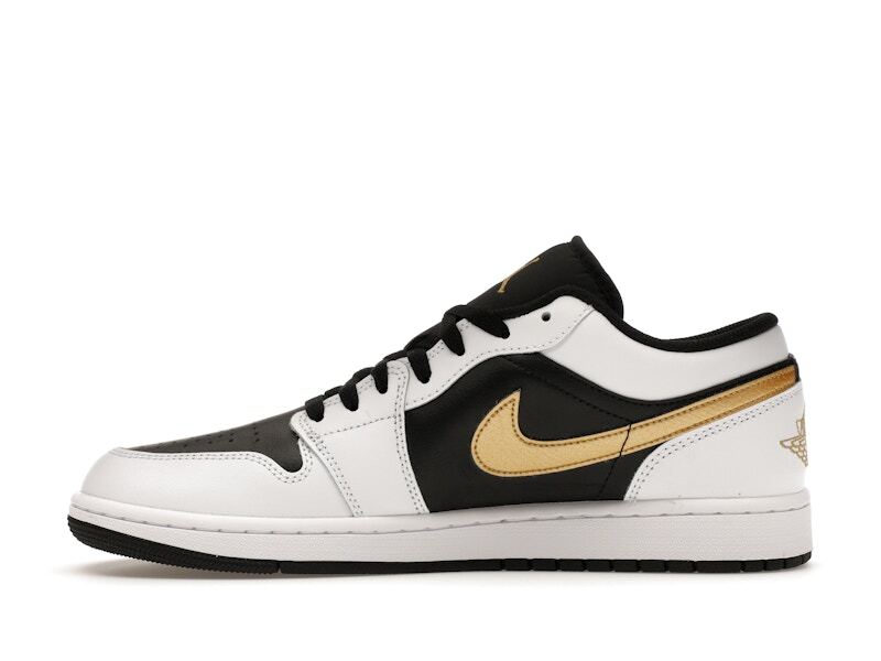Air Jordan 1 Low Gold Swoosh - 553558-172