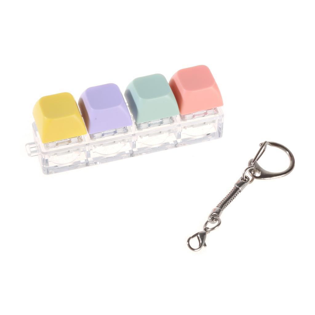 Механический тестер для клавиатуры, брелок-подвеска для переключателей клавиатуры, игрушка для снятия стресса