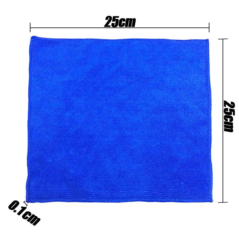 3/20PCS 30x30CM Car Wash Microfiber Towel Car Cleaning Drying Cloth Kitchen Care Detailing Car Wash Towel Cleaning Cloths