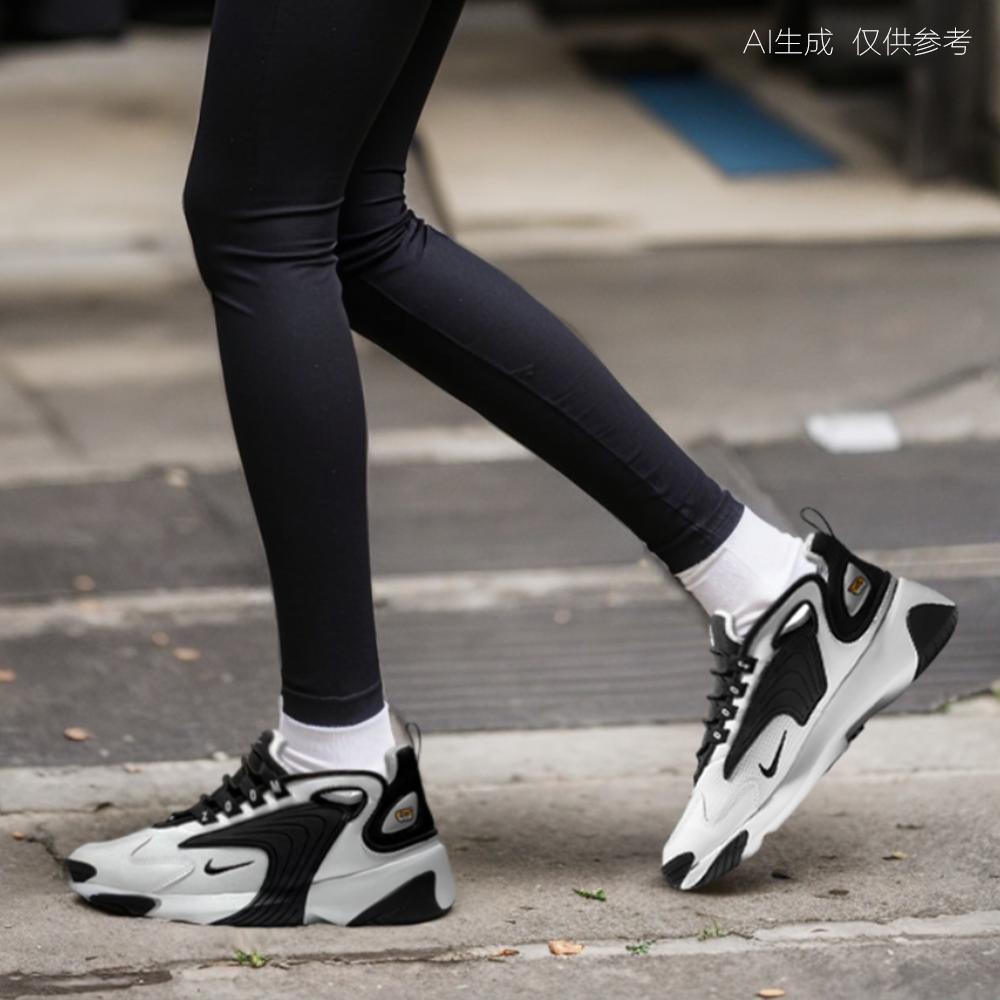 Nike Зум 2K Белый Черный