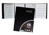 File Plus Папка для нот на 4 страницы, 15 листов (60 страниц), Ноты для фортепиано, крепление на 4 стороны, удобные для письма, не отражающие (4-страничный файл, черный)