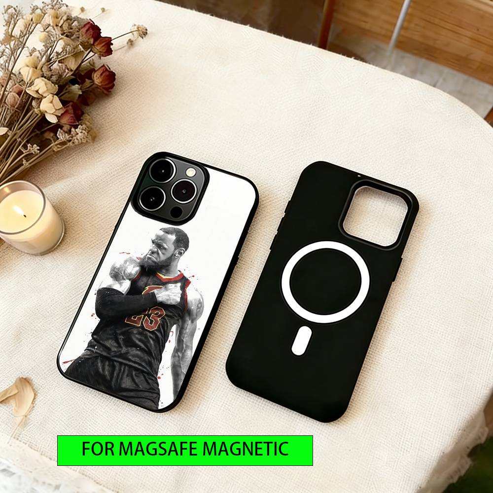 King James Phone Case For iPhone17,16,15,14,13,12,11 Plus,Pro Magnetic For Magsafe Wireless Charging