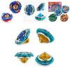 Premium Quality Children's Plastic Metal Beyblade Set B128 With Launcher Grip And Arena