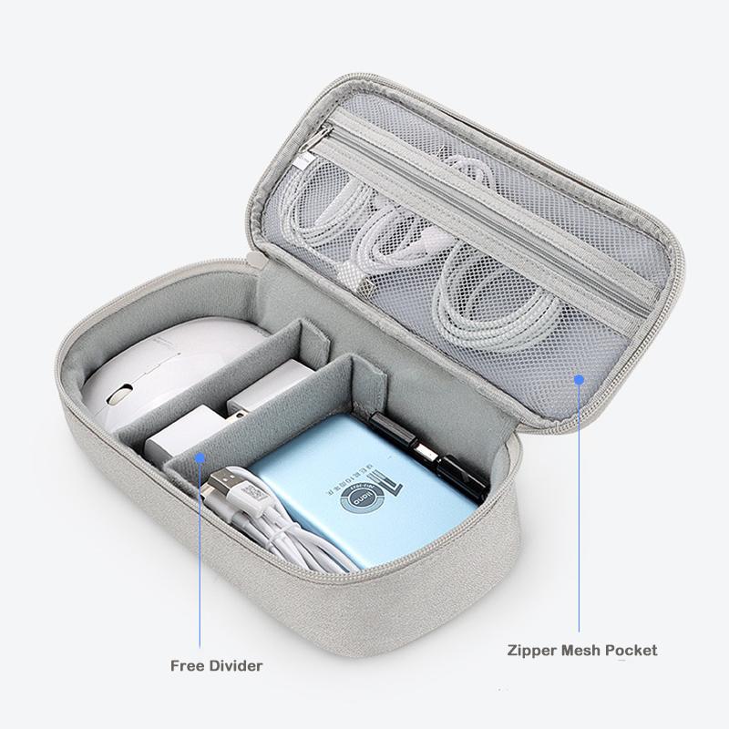 Дорожная сумка-органайзер для кабеля, электронные аксессуары, чехол для переноски гаджетов, портативная водонепроницаемая сумка для хранения кабеля, шнура