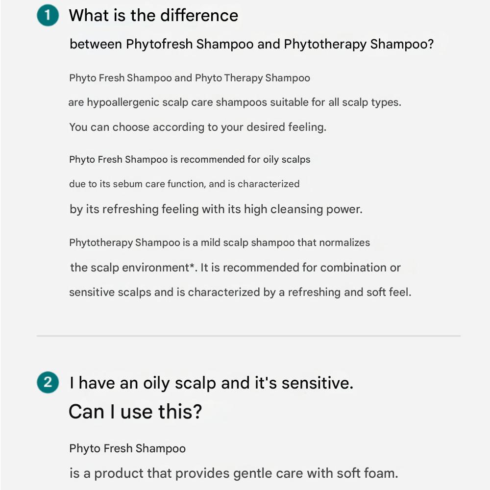 DR.FORHAIR Фито-свежий шампунь для глубокого очищения жирной кожи головы, 500 мл / 16,9 жидк. унц.