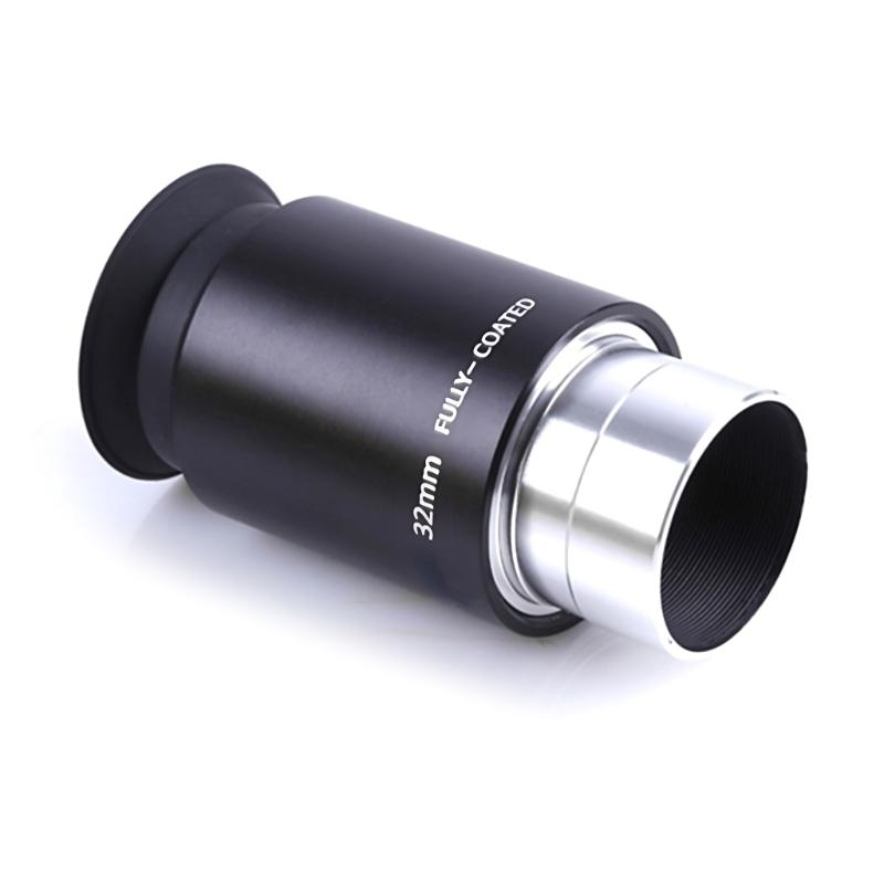 Линза из оптического стекла PL32мм Окуляр телескопа для наблюдения за космосом и наземных исследований с компактным дизайном