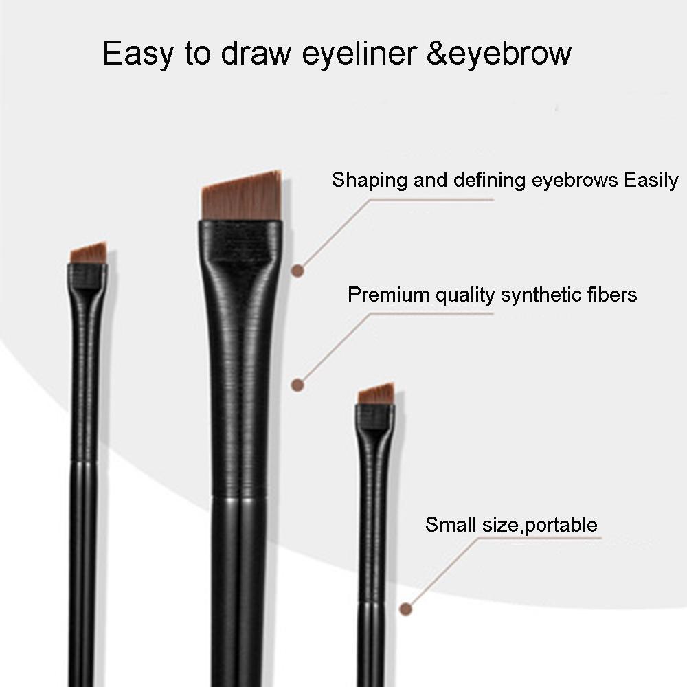Angled Refine Brush Eyebrow Eyeliner Brush Makeup Brushes Brow Contour Brush Eye Liner Brow Brushes