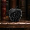 Реквизит для сцены Хэллоуина 3D-печатное яблоко-череп Настольное украшение, Креативная статуэтка с черепами, Персонализированные готические акценты Реалистичный настольный