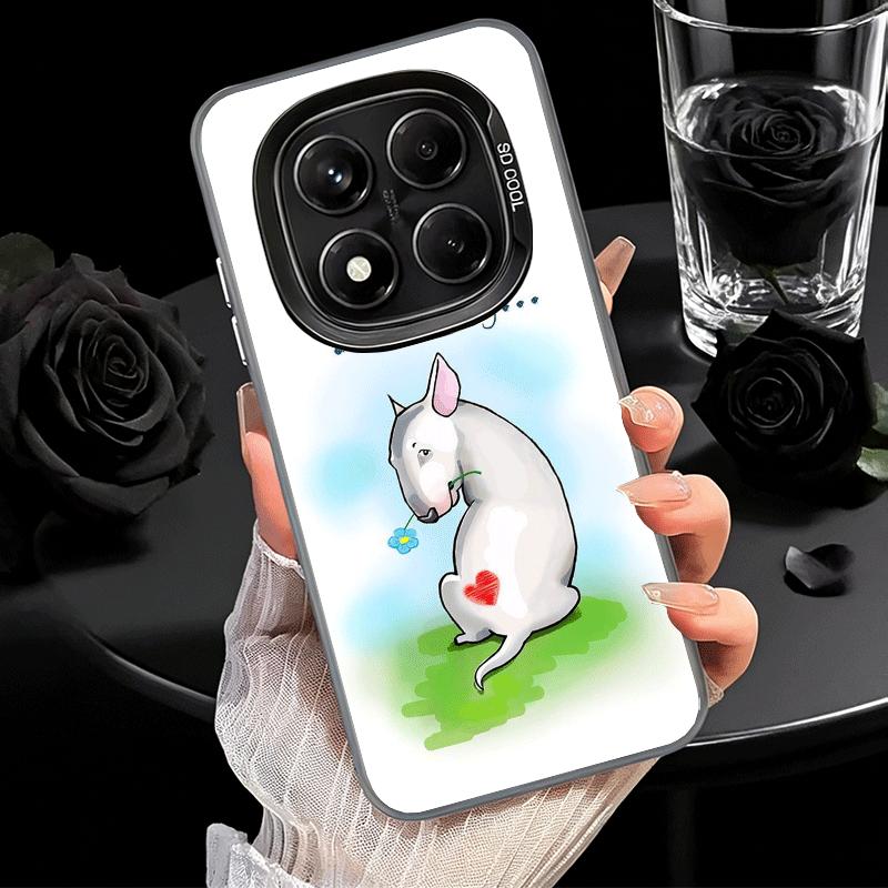 Бультерьер Собака Милые Щенки Мягкий Чехол для Телефона для Samsung Galaxy S24 S25 FE S26 Edge S23 Ultra S22 Plus S21 + Ударопрочный Чехол B