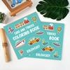 1Pc Mini Food Fruit Coloring Book Montessori Toy Educational Gouache Graffiti Book Creative Interesting Filling Color Book Gifts