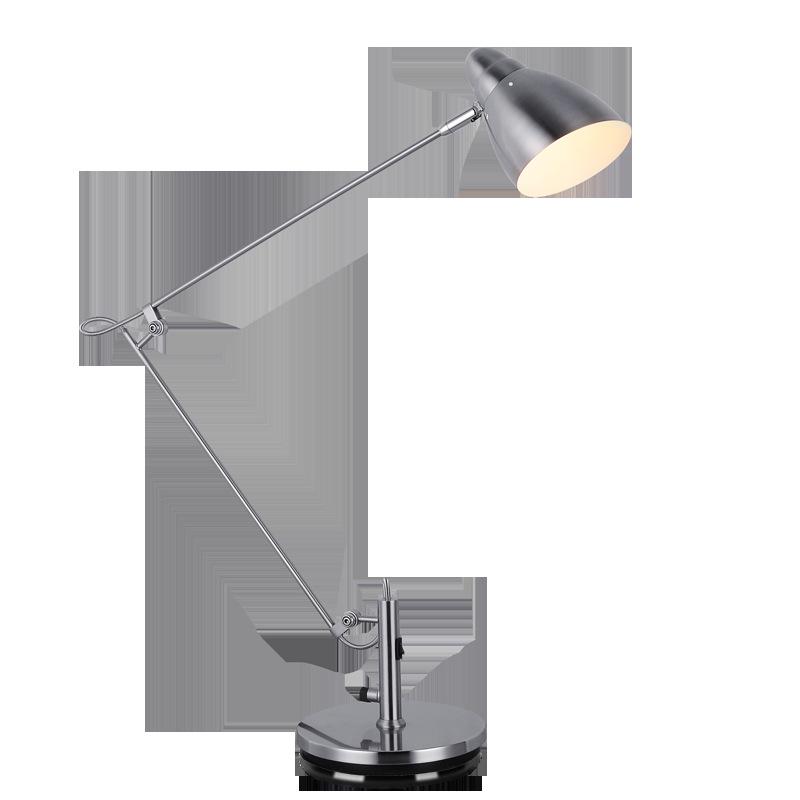 Premium Long Arm Desk Lamp - Minimalist Eye-Protection Office & Reading Floor Light