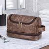 Waterproof Cosmetic Storage Bag PU Leather Makeup Bag Portable Makeup Pouch  Travel