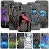 Чехол Naruto Red Blue Light Art Pain для Apple iPhone 13 12 11 Pro Max 13 12 Mini XS Max XR X 7 8 Plus 6 6S 5S SE 2020
