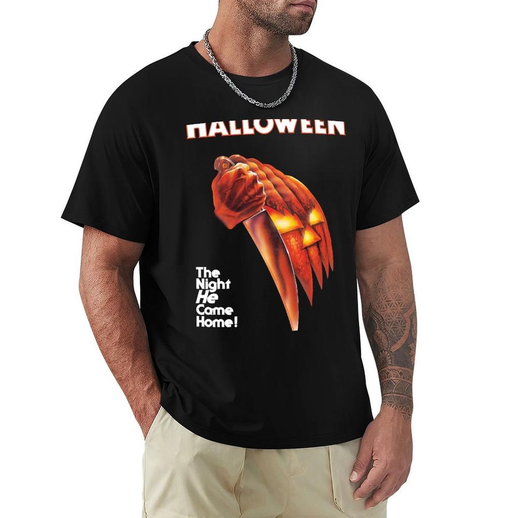 Halloween Horror Carpenter Tshirt Anime T Shirts Oversize Tshirt
