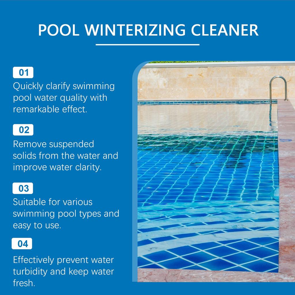 Swimming Pool Water Clarifier For Home, Public And Outdoor Swimming Pools 100ML