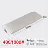 [Video]1pcs 400 1000 double side grit diamond knife sharpener sharpeing stone kitchen tools honing blade coarse sharpen