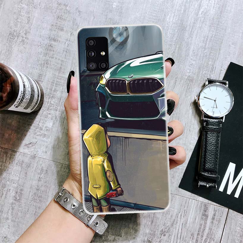 Чехол для телефона Boy See Sports Car Jdm Drift для Samsung Galaxy A52 A53 A12 A13 A22 A23 A32 A33 A72 A73 A42 A02S A03S 5G A50S C