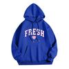 New Youth Sports Street Style Hoodie, Sportswear American Retro Long Sleeve Classic Y2k Hoodie Printed Fresh Love