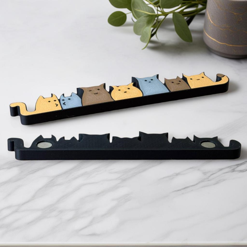 Cat Magnets Cute Refrigerator Magnetic Stickers Decor Home Decor for Photo Notes Appliance Mailbox Notes Dishwasher Locker