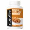 STAY ALIVE Капсулы с экстрактом Boswellia Serrata 1000 мг с AKBA и 65% босвеллиевой кислоты, 12:1 порошок экстракта смолы, 120 капсул на 2-месячный курс, Нет