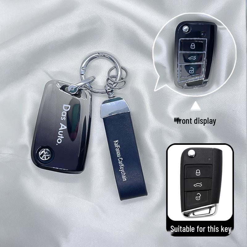 Чехол для ключа Volkswagen Sagitar, T-Roc, Tiguan, Lavida Plus, Tharu, Golf 7, Polo