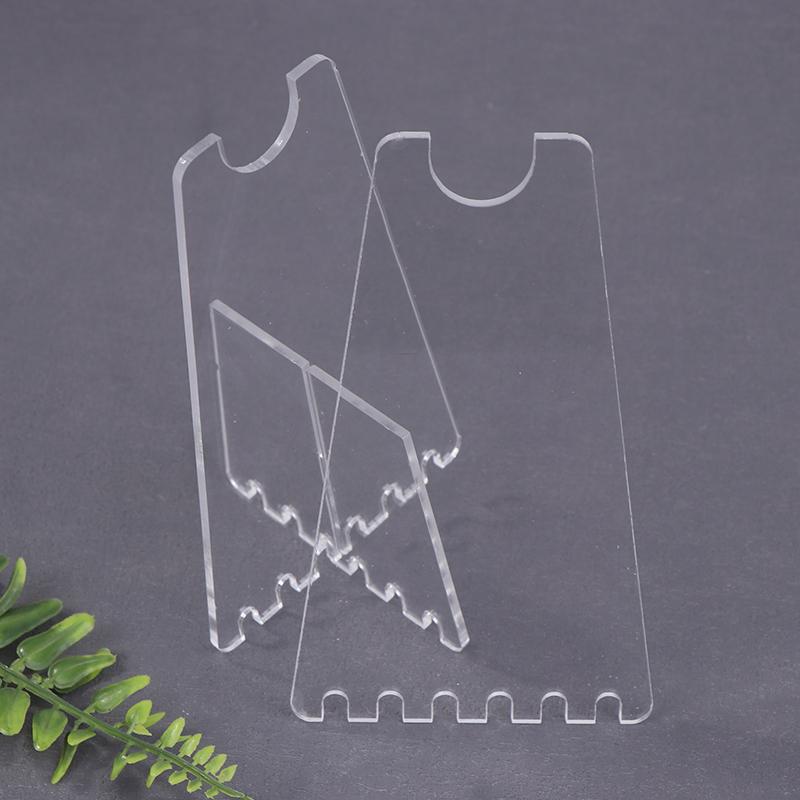 Прозрачная акриловая подставка для велосипеда, портативная опора для ног, подставка для горного шоссейного велосипеда, нескользящая подставка для велосипеда, детали для велоспорта