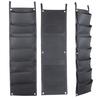 Flower Planting Bag 7 Slots Breathable Wall Hanging Growth Pouch Garden Growing Pot Garden Supplies