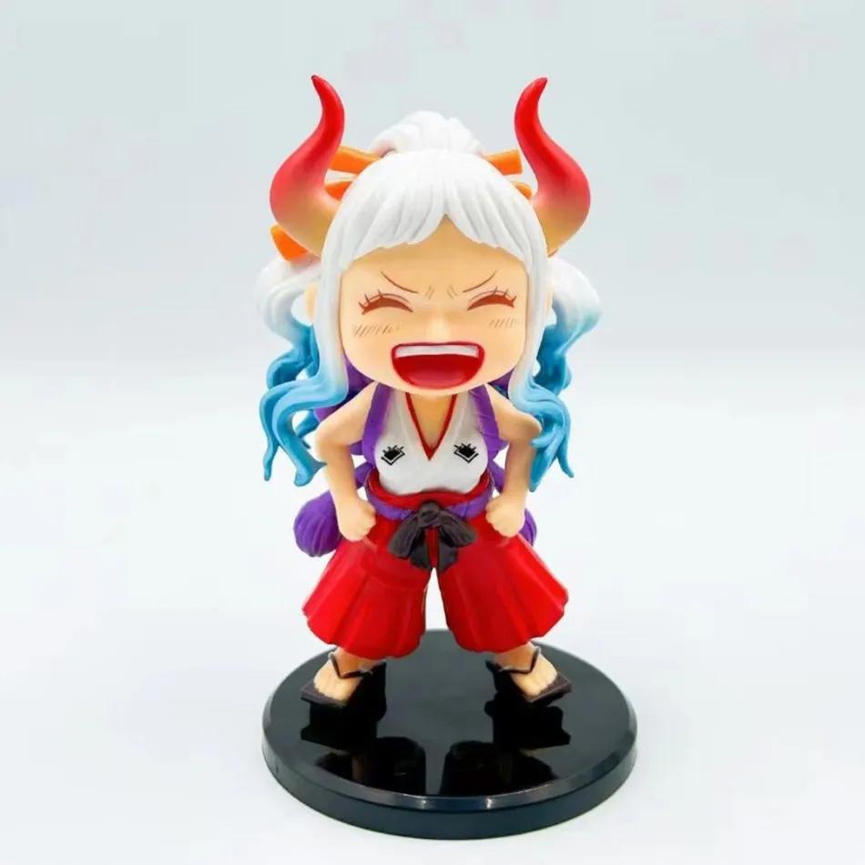 Новая Фигурка персонажа аниме игры One Piece Луффи Зоро Санджи Эйс Ямато Q-версия мультяшный персонаж игры фигурка детские дни рождения коллекционные игрушки