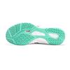 Li-Ning Удобные универсальные амортизирующие дышащие нескользящие низкие кроссовки унисекс кроссовки белые зеленые APTU005-2