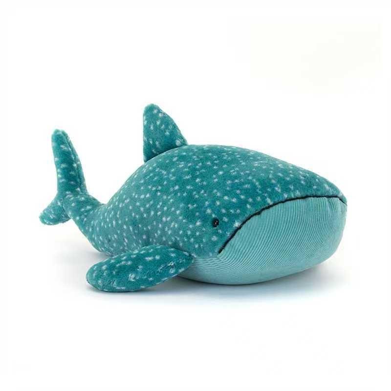 Rainbow Jellycat Amuseables Whale Plush Doll With Embroidery Design Gift For