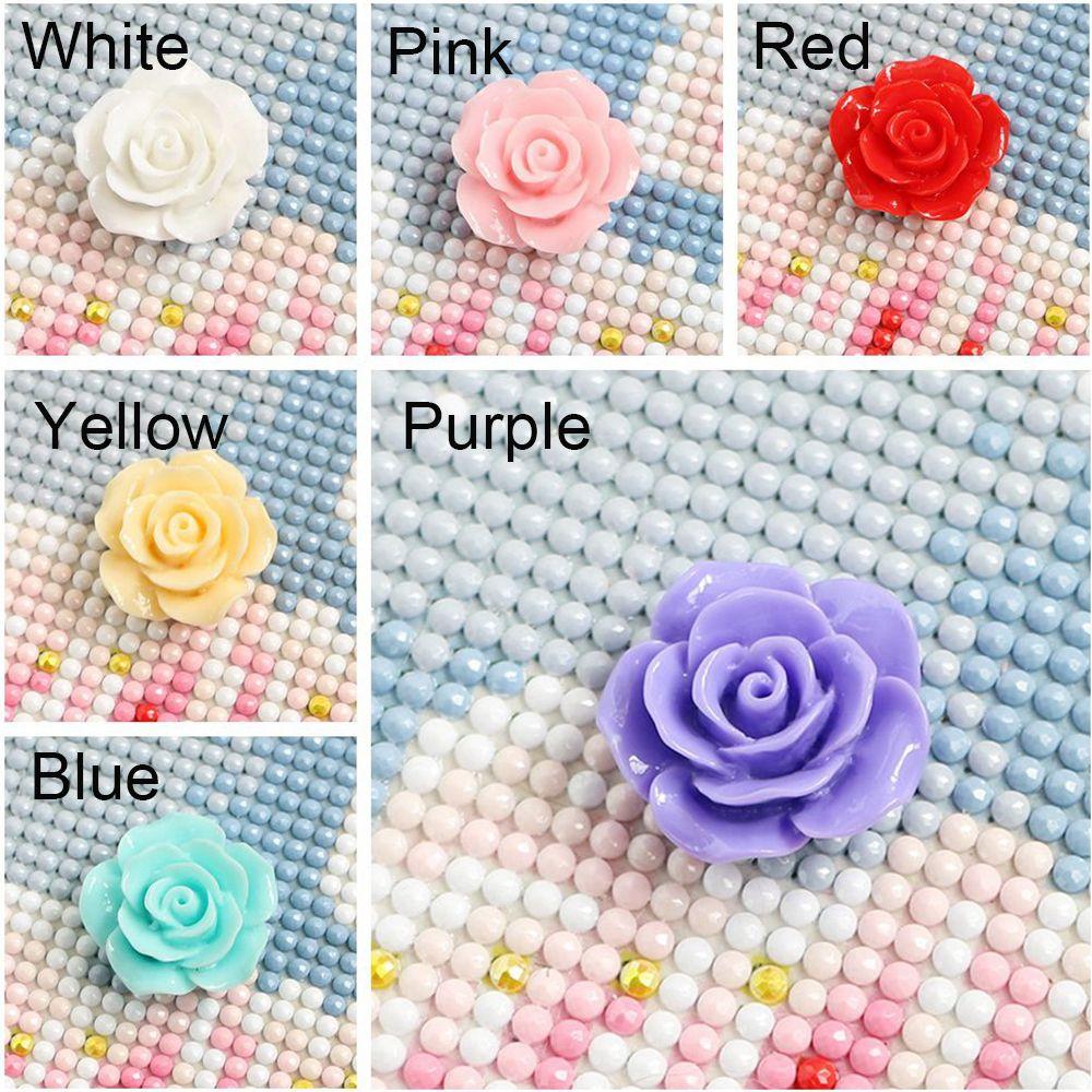 Magnet Handmade Rose Diamond Holder Diamond Painting Cover Holder Magnet Locator Magnet Cover Core