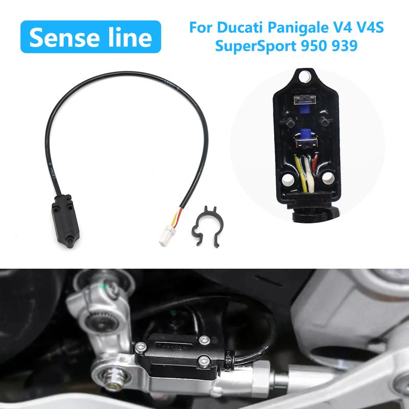 Мотоциклетный Quickshift Черный Датчик Quick Shift Для Ducati Panigale V4 V4S 2018-2025 SuperSport 950 939 2017-2024 Аксессуары