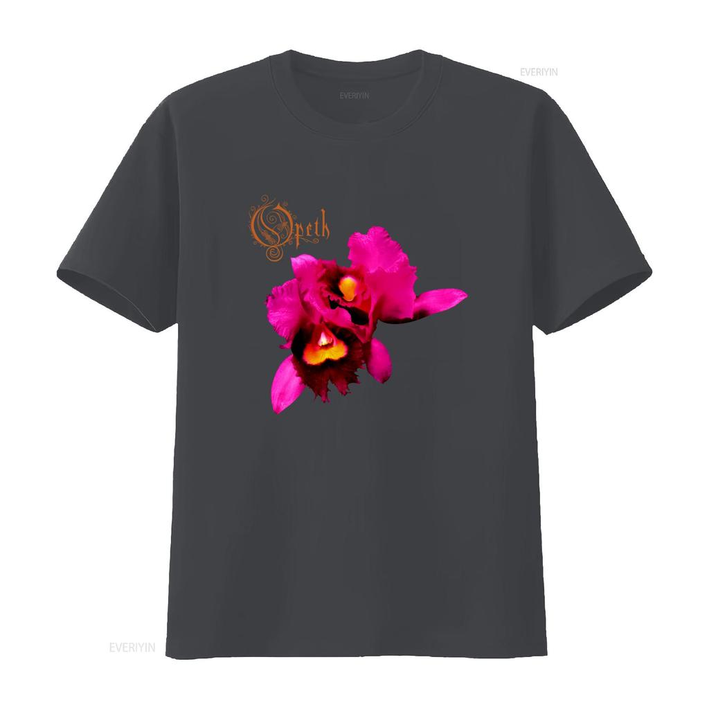 Opeth Orchid Retro 90s Black T Shirt For S 3xl Vintage Casual Slightly Comfortable Graphic Soft Designer Clothes