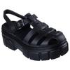 Skechers Foamies Удобные Модные Трендовые Римские Сандалии Женские Сандалии Черные 111617-BBK