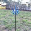 Harlow Wind Spinner, металлическая ветряная мельница, 3D ветровая кинетическая скульптура, газонная металлическая ветровая солнечная вертушка, декор для двора и сада