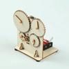STEM Деревянный Механизм DIY 3D Пазл Научная STEM Модель Строительные Наборы Лазерная Резка Действие от Заводного Механизма Подарочные Игрушки Для Ребенка