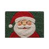 Santa Claus Bathroom Rug Cute and Soft Christmas Indoor/Outdoor Doormat Entrance Welcome Mat Home Decor