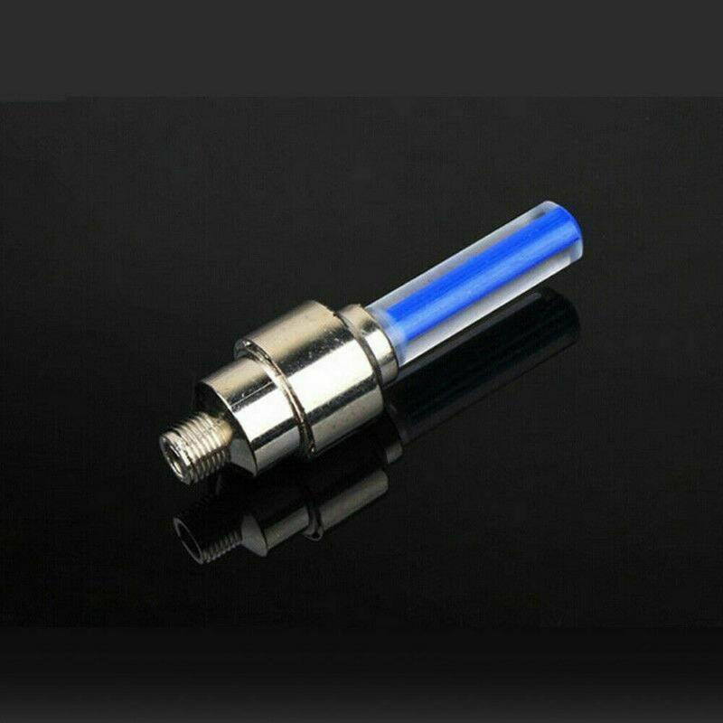 2 шт., водонепроницаемые фонари для колес автомобиля, шин, воздушных клапанов, светодиодные колпачки для колпачков, аксессуары для велосипеда, автомобиля, мотоцикла