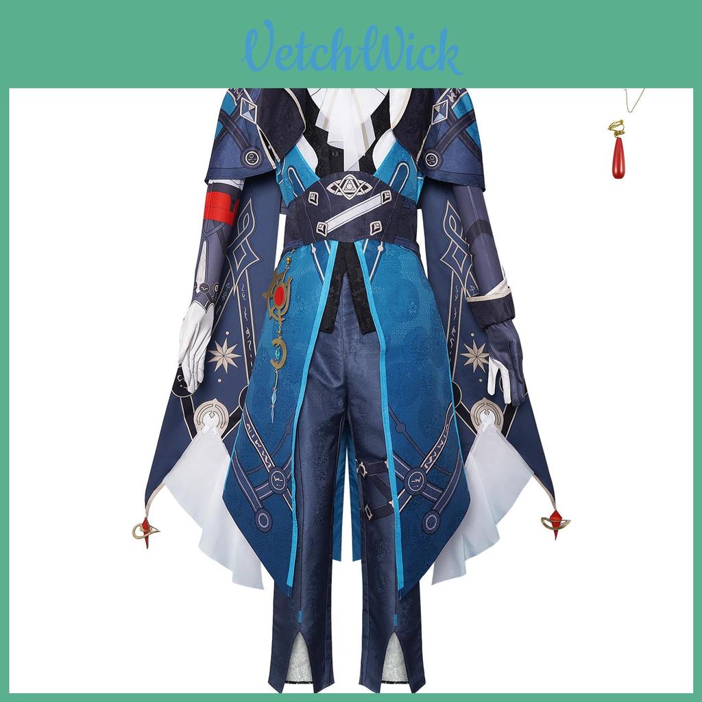 Honkai Star Rail Anaxagoras Cosplay Attire For Anime Game Character Role Play With Custom Fit For 18 To 24 Year Olds