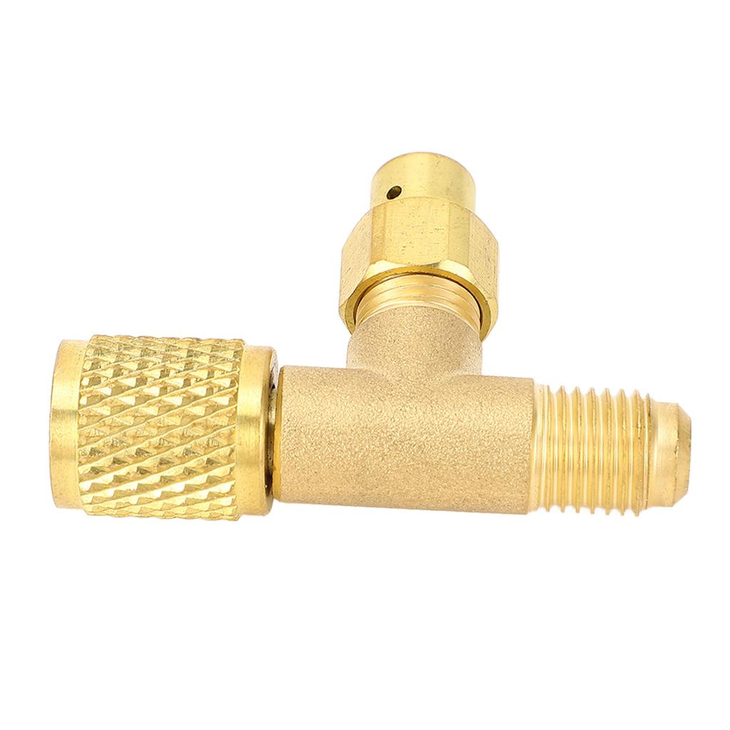 Инструменты для ремонта линий кондиционирования воздуха Заправочный клапан хладагента Выпускной клапан 1 4 SAE 7 16 20 UNF для R22 R12 Воздух