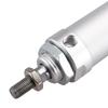 Baomain Pneumatic Air Cylinder MAL 20 X 125 Bore 0.79 Inch(20 mm),Stroke 4.92 inch(125mm),Single Rod Double Acting Stainless Steel Mini