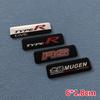 AAALZ1 Aluminum Car Body Fender Trunk Decal Badge for Honda Civic FIT Accord CRV CRZ CRX HRV Odyssey City B-Series D-Series H-Series Rs