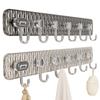6 крючков, вешалка для одежды, настенный крючок для кухни, ванной, вешалка для одежды