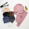 Осенне-зимний термокостюм для девочек, комплекты одежды для мальчиков и девочек, теплая детская одежда ярких цветов