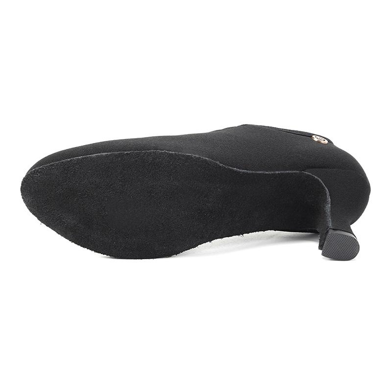 Женская стандартная обувь для бальных танцев, ткань Оксфорд, подошва для тренировок, современная танцевальная обувь для танцев