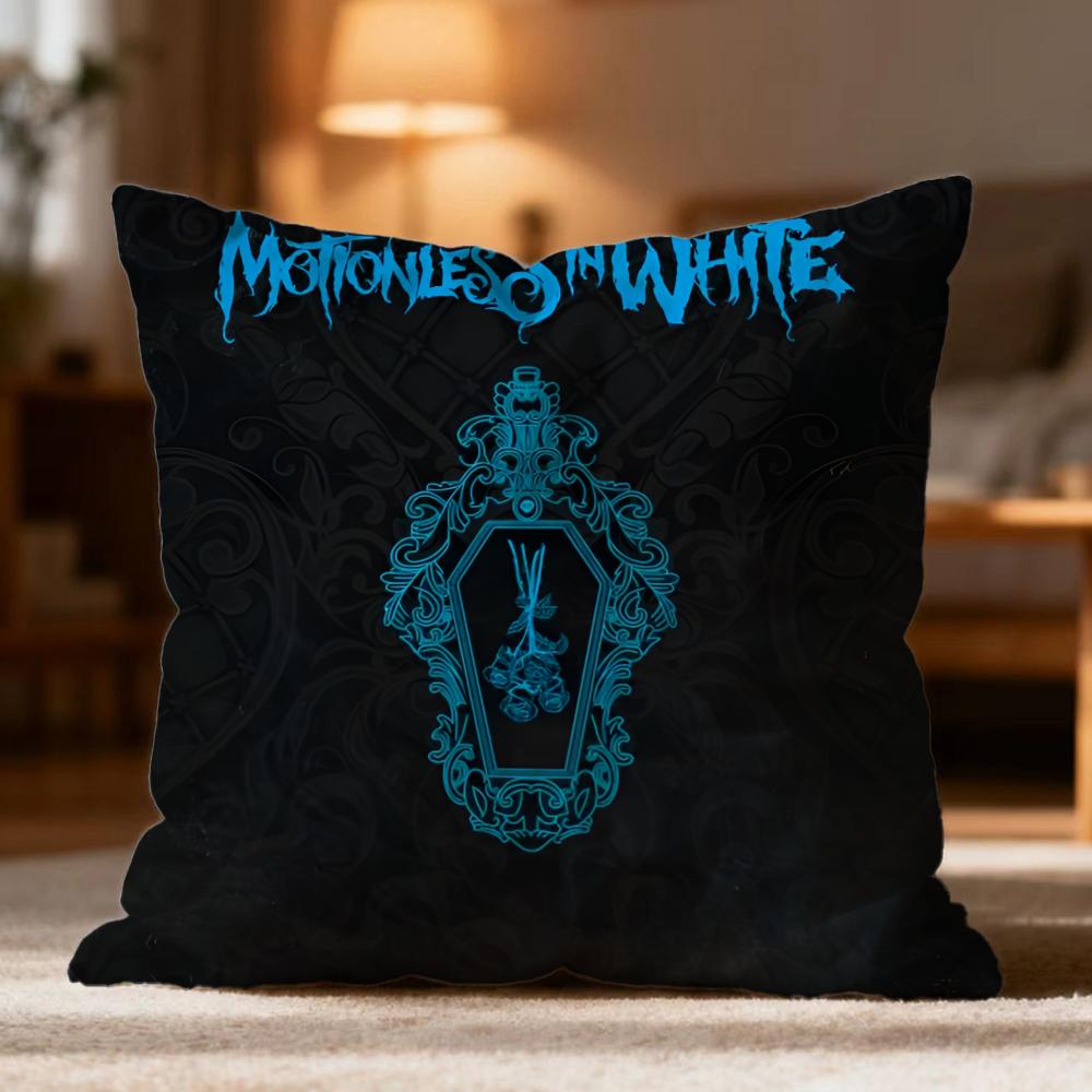 Модная Наволочка M-MMotionless In White Мягкая Стирающаяся Подушка для Дивана Кровати Путешествий Офиса