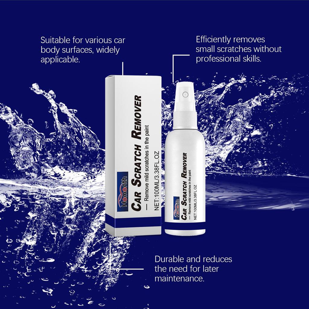 Homonth Car Scratch Repair Spray Paint Scratch Remover Scratch Sealer Coating Refresher Spray