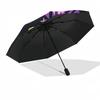 1pc K-POP hunter X Automatic Opening/Closing Umbrella with Convenient Three-Fold Design, 8 Iron Ribs - for Outdoor Daily UseA36