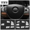 Car Styling Steering Wheel Button Cover Trim Sticker For BMW 1/2/3/4/5/7 Series X1 X3 X5 F10 F20 F30 F34 F25 E70